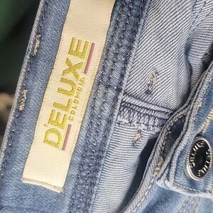 Deluxe Colombian Stretch Butt-Lifting Pre-Distressed Jeans US Size 1 Excellent